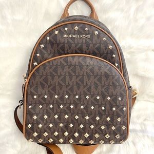Micheal Kors Abbey Studded Backpack